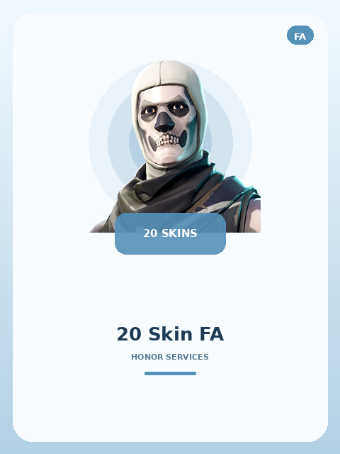 20 Skin FA