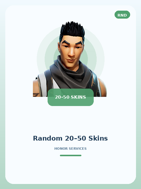 20-50 Skins RND