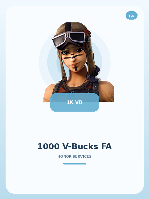 1000 V-Bucks FA
